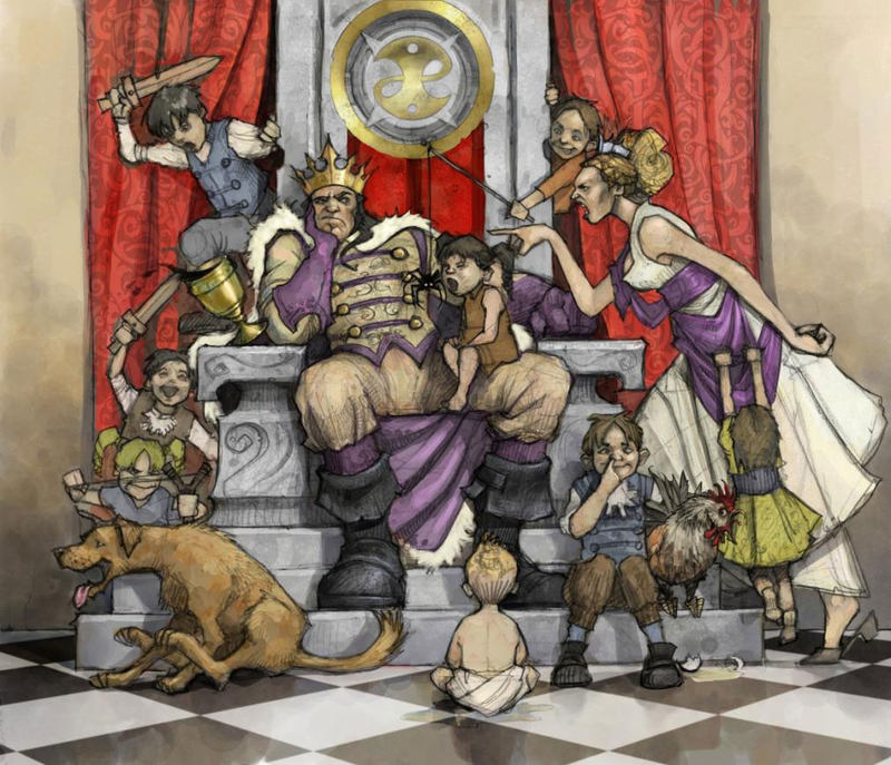 Illustration for article titled Fable III Artwork